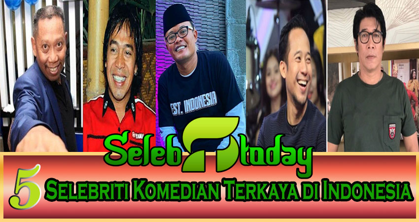 5 Selebriti Komedian Terkaya Di Indonesia